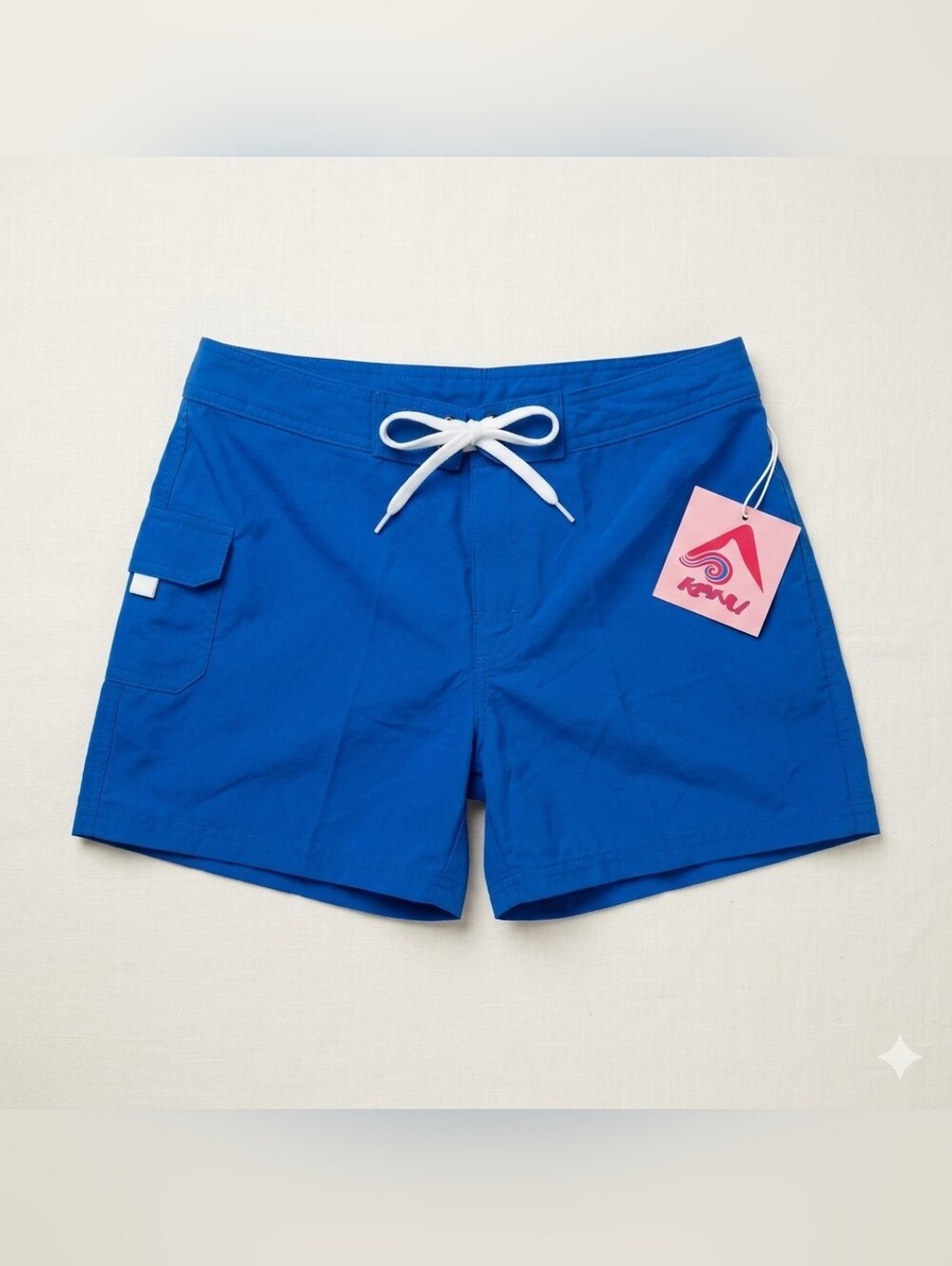 Kanu Surf NWT Girl's Size XL (16) Blue Board UPF 50 Quick Dry Velcro Shorts